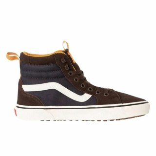 Buty sportowe Casual Męskie Vans Filmore High Top VansGuard Niebieski Brązowy - 42