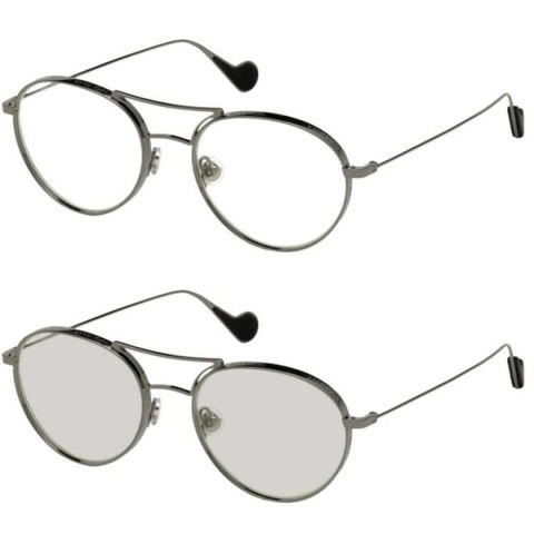 Okulary przeciwsłoneczne Męskie Moncler PHOTOCHROMIC SHINY GUNMETAL