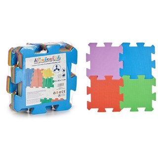 Dywan Puzzle Wielokolorowy Miękka Pianka EVA (12 Sztuk)