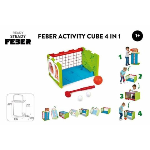 Gra Zręcznościowa Feber Activity Cube 4 in 1 Multisport