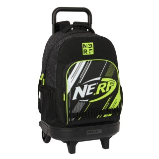 Torba szkolna z kółkami Nerf Get ready Czarny 33 X 45 X 22 cm