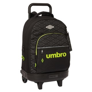 Torba szkolna z kółkami Umbro Lima Czarny 33 X 45 X 22 cm