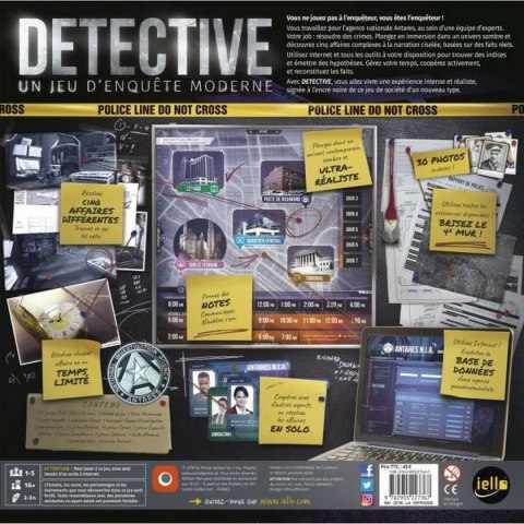 Gra Planszowa Iello Detective FR