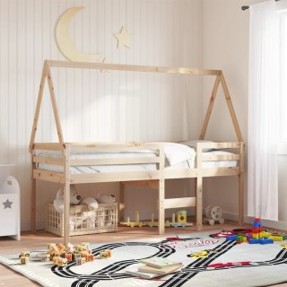  Daszek do łóżka dziecięcego, 199x80,5x88 cm, drewno sosnowe