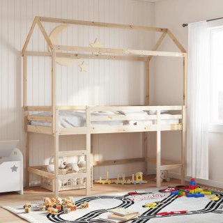  Daszek do łóżka dziecięcego, 207x80,5x151,5 cm, drewno sosnowe