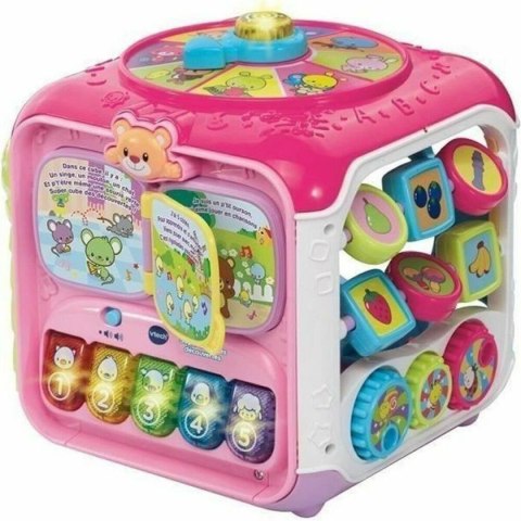 Zabawa Edukacyjna Vtech Baby Super cube des découvertes rose