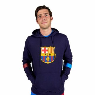 Bluza z kapturem Męska F.C. Barcelona Granatowy - M