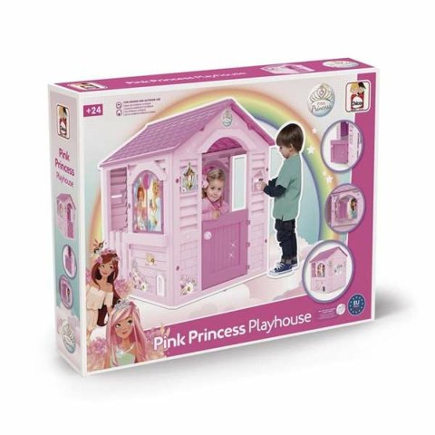 Zabawkowy Dom Chicos Pink Princess 94 x 103 x 104 cm Różowy