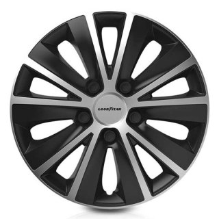 Kołpaki Goodyear Monaco 15" Czarny Srebrzysty