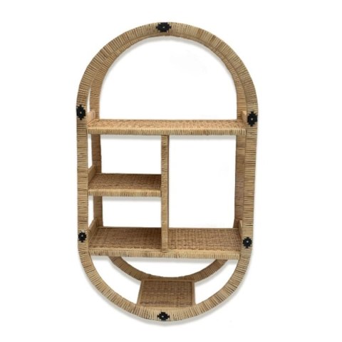 Regał Versa Rattan 16 x 80 x 45 cm