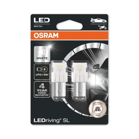 Żarówka Samochodowa Osram OS7528DWP-02B 145 Lm 2 W 12 V 6000 K BAY15D