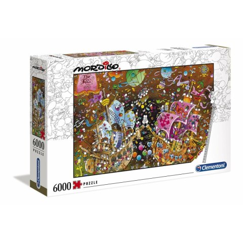 Układanka puzzle Clementoni Mordillo The Kiss (6000 Części)