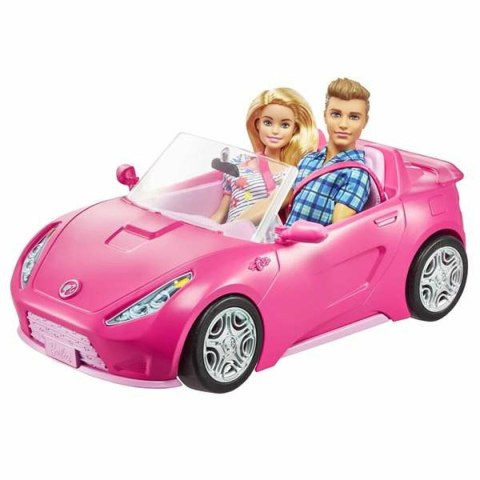 Zestaw Lalek Barbie GVK05 Figurki x 2 Samochód Szafa