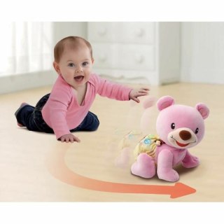 Pluszak Vtech Baby Bear, 1,2,3 Follow Me Muzyczne Różowy