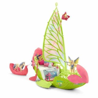 Playset Schleich Sera's magical flower boat 19 Części Koń