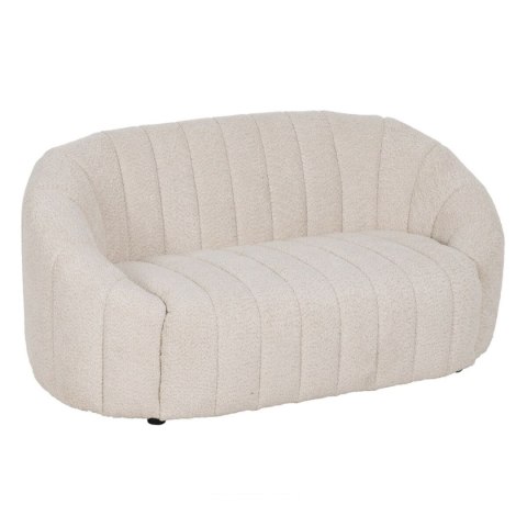 Sofa Beżowy Poliester Żelazo 146 x 84 x 66 cm