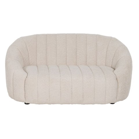 Sofa Beżowy Poliester Żelazo 146 x 84 x 66 cm