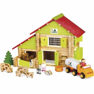 Playset Jeujura My Wooden Farm 180 Części