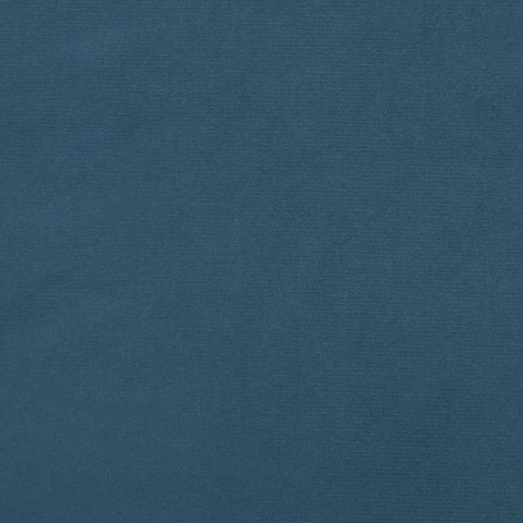  Ławka, ciemnoniebieska, 100x30x30 cm, tapicerowana aksamitem