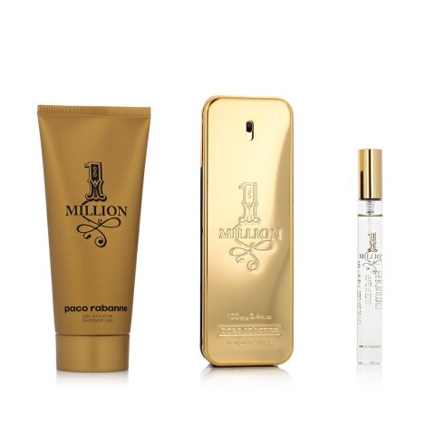 Zestaw Perfum dla Mężczyzn Paco Rabanne 1 Million EDT 3 Części