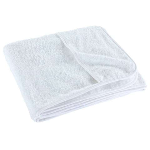  Ręczniki plażowe, 4 szt., białe, 60x135 cm, tkanina, 400 g/m²