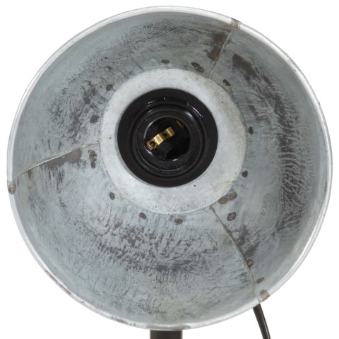  Lampa stołowa, 25 W, srebrny vintage, 18x18x60 cm, E27