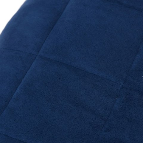  Koc obciążeniowy, niebieski, 137x200 cm, 6 kg, tkanina