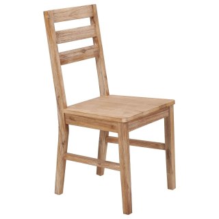  Krzesła jadalniane, 6 szt., lite drewno akacjowe