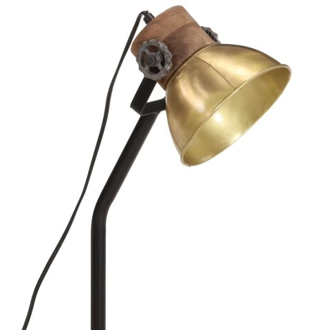  Lampa stołowa, 25 W, antyczny mosiądz, 18x18x60 cm, E27