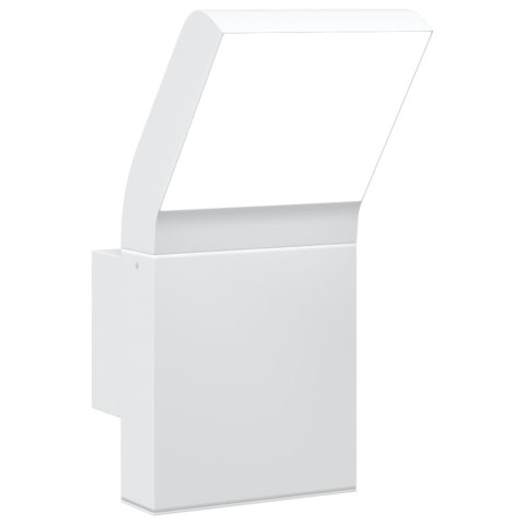  Zewnętrzny kinkiet LED, biały, odlewane aluminium