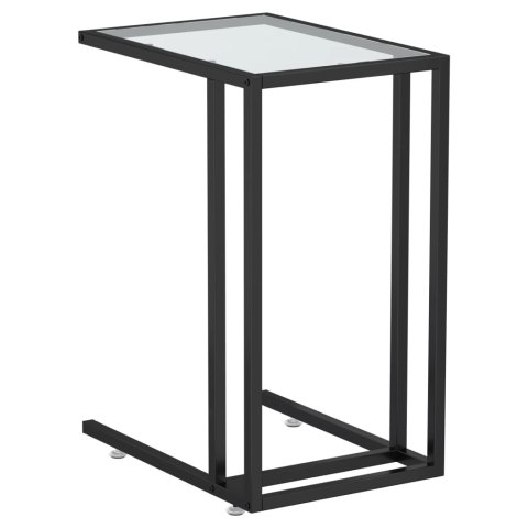  Komputerowy stolik boczny, przezroczysty, 50x35x65 cm