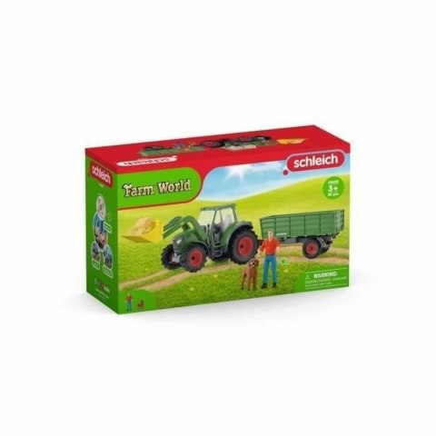 Przegubowa Figura Schleich Tracteur avec remorque