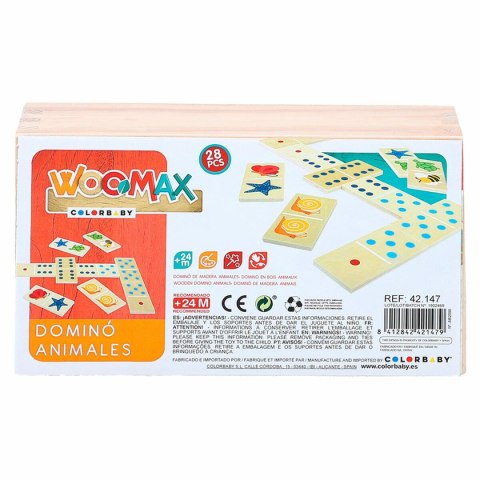 Domino Woomax zwierzęta (12 Sztuk)