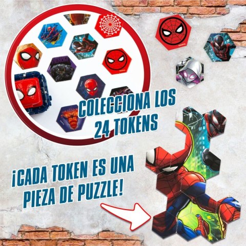 Gra Zręcznościowa Spider-Man Battle Cubes (12 Sztuk)