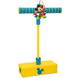 Skoczek pogo Mickey Mouse 3D Żółty Dziecięcy (4 Sztuk)