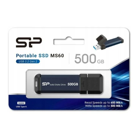 Zewnętrzny Dysk Twardy Silicon Power MS60 500 GB SSD