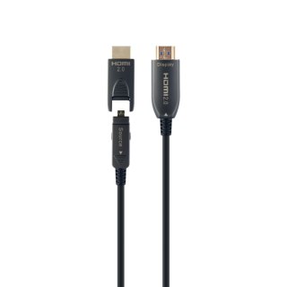 Kabel HDMI GEMBIRD CCBP-HDMID-AOC-50M Czarny 50 m