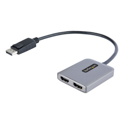 Adapter DisplayPort na HDMI Startech MST14DP122HD Szary 4K Czarny Czarny/Szary