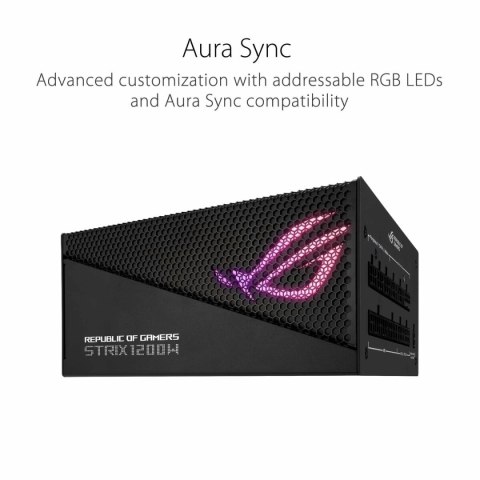 Zasilanie Asus ROG STRIX GOLD Modułowy 1200 W ATX 80 Plus Gold RoHS