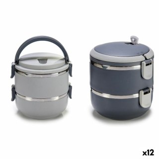 Pojemnik na Lunch 1,5 L 14,5 x 15,3 x 16 cm (12 Sztuk)