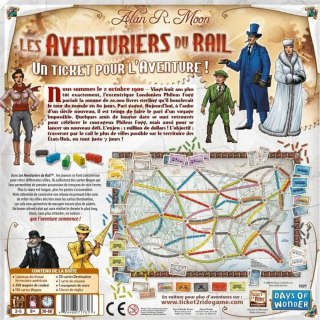 Gra Planszowa Asmodee The Adventurers of Rail USA (FR)