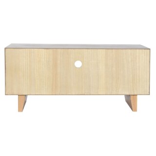 MebleTV Home ESPRIT Beżowy Naturalny Juta Sosna 120 x 40 x 55 cm