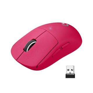 Myszka Bezprzewodowa Logitech PRO X SUPERLIGHT Wireless Mouse MAGENTA Czerwony Różowy