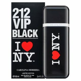 Perfumy Męskie Carolina Herrera EDP 212 VIP Black I Love NY 100 ml