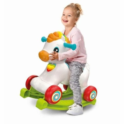 Koń na biegunach Clementoni Rocking horse and wheels (FR)