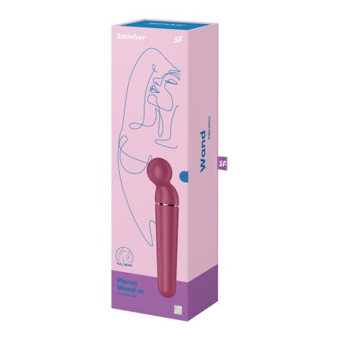 Masażer Satisfyer Planet Wand-er Czerwony