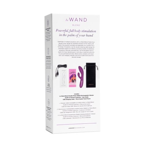 Wibrator punktu G Le Wand Blend Fioletowy