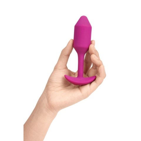 Korek Analny Snug M B-Vibe Vibrating Różowy