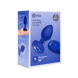 Wibrator B-Vibe Vibrating Jewel Granatowy L/XL