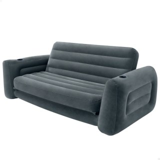 Dmuchana Sofa-Łóżko Intex Pull-Out 203 x 66 x 224 cm Szary